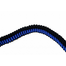 PET NOVA Lesa caini Bungee 2,5cm x 120-180cm, albastru