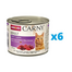 ANIMONDA Carny Adult Hrana umeda pentru pisici, cu vita si miel 6 x 200 g