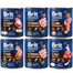 BRIT Premium by Nature Mix arome 6x800 g conserve mixte hrana caini
