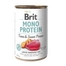 BRIT Mono Protein Tuna & Sweet Potato 400 g Conserva de hrana pentru caine, cu ton si cartofi dulci