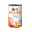BRIT Pate&Meat turkey 400 g Hrana pentru caini adulti, cu curcan