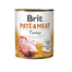 BRIT Pate&Meat turkey 800 g Conserva pateu pentru caini, cu curcan