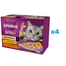 WHISKAS Adult plic hrana pisica 48x85g hrana umeda Creamy Variations in sos cu: pui si legume, miel si curcan
