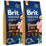 BRIT Premium By Nature Adult Medium M hrana caini adulti de talie medie 30 kg (2 x 15 kg)