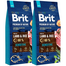 BRIT Premium By Nature Sensitive Lamb hrana uscata caini adulti cu tract digestiv sensibil, cu miel 30 kg (2 x 15 kg)