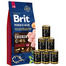 BRIT Premium By Nature Senior Large Extra Large L+XL 15 kg + hrana in sos 6x1240 g