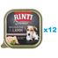 RINTI Feinest Poultry Pure&Lamb pasare si miel 12x150 g hrana caini