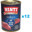 RINTI Singlefleisch Exclusive Horse Pure 12x400 g hrana caini, din cal