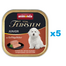 ANIMONDA Vom Feinsten Puppy Hrana umeda cu ficat de pui pentru cainii junior 5 x 150 g