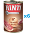 RINTI Singlefleisch Lamb Pure 6x400 g miel, aliment monoproteic caini