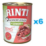 RINTI Kennerfleish Senior Beef 6x400 g cu vita pentru caini mai batrani