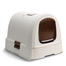 CURVER Litiera acoperita pisica 51 x 38,5 x 39,5 cm, light beige