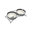 TRIXIE Set boluri ceramice 2 x 0.25 L / 13 cm