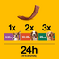 PEDIGREE Schmackos Multi Mix Recompense caini, cu pui, vita si miel 36 g x 30