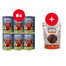 SIMPLY FROM NATURE hrana umeda caini 6 x 400 g cal, seminte de in si morcov + recompensa GRATIS