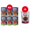 SIMPLY FROM NATURE conserve pentru caini 6 x 400 g vanat si hrisca + recompensa GRATIS
