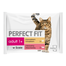 PERFECT FIT Adult plic pisica 4x85g hrana umeda in sos cu pui si mazare, vita si morcovi