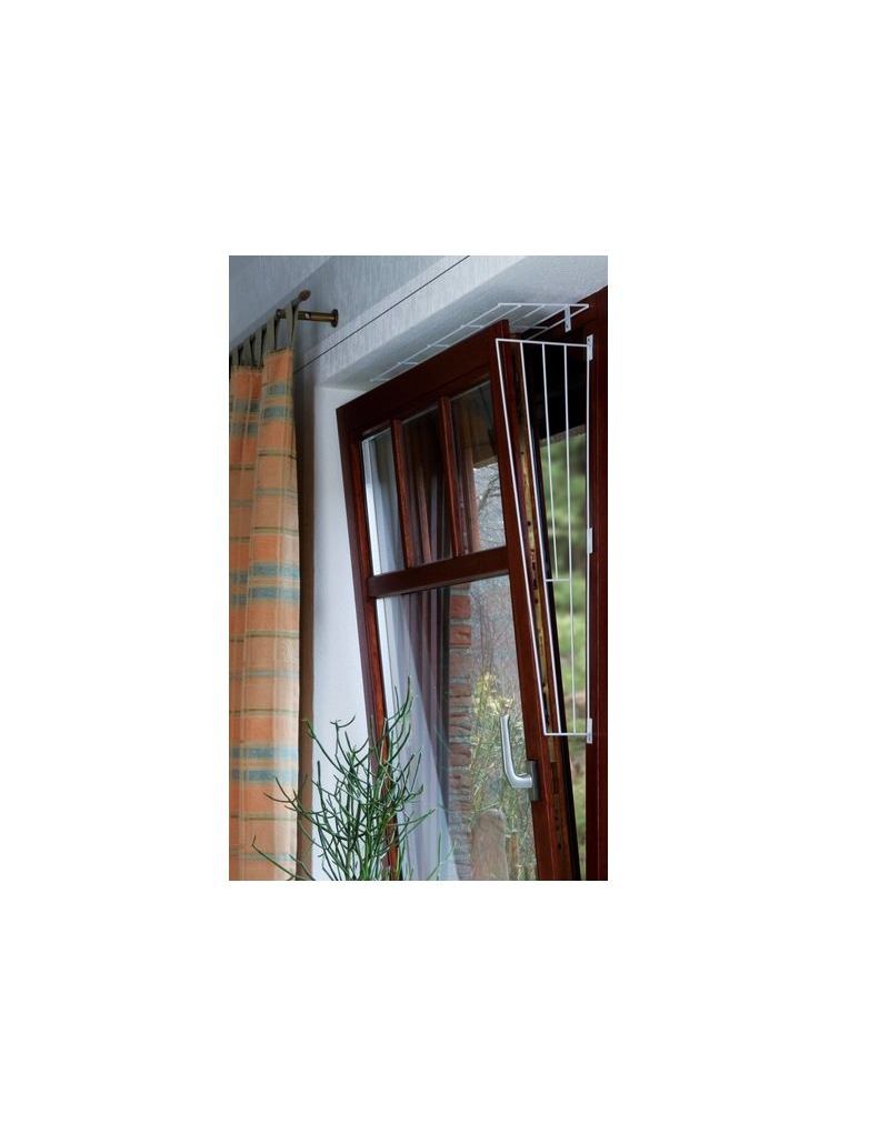TRIXIE Grătar de protecție pentru geamuri rabatate alb