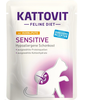 KATTOVIT Feline Diet Sensitive hrana umeda dietetica pentru pisici cu alergii alimentare, pui si curcan 85 g