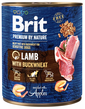 BRIT Premium by Nature hrană umedă pentru câini, miel și hrișcă 800 g