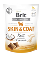 BRIT Care Dog Functional Snack Skin&Coat recompense moi pentru caini, krill si cocos 150 g