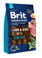 BRIT Premium By Nature Sensitive Lamb hrana uscata caini adulti cu tract digestiv sensibil, cu miel 3 kg