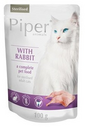DOLINA NOTECI PIPER Hrană umedă pentru pisici sterilizate - cu iepure 100 g
