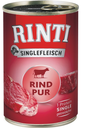 RINTI Singlefleisch Beef Pure hrana monoproteica pentru caini, cu vita 400 gr