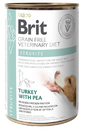 BRIT Veterinary Diet Struvite Turkey&Pea afectiuni tract urinar, pentru caini 400 g