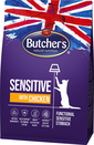 BUTCHER'S Functional Cat Sensitive mancare pentru pisici sensibile, cu pui 800 g