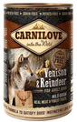 CARNILOVE Wild Meat Venison&Reindeer hrana umeda caini 6 x 400 g