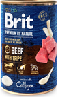 BRIT Premium by Nature Beef and tripes 400 g Conserva hrana umeda caini, cu vita si maruntaie