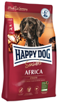 HAPPY DOG Supreme Africa Hrana uscata pentru caini cu intolerante alimentare, cu strut 4 kg
