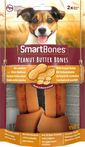SmartBones Recompense pentru caini, cu unt de arahide si pui, mediu, 2 buc.