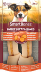 SmartBones Sweet Potato Medium Recompense pentru caini de talie medie, cartofi dulci si piept de pui 2 buc.