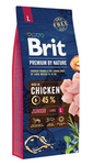 BRIT Premium By Nature Hrana uscata pentru catei de talie mare, de la 1 la 24 luni 15 kg