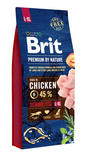 BRIT Premium By Nature Senior Large Extra Large L+XL Hrana uscata pentru caini senior de talie mare si foarte mare, cu pui 15 kg