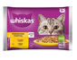 WHISKAS hrana pisica la plic in aspic 4x85g curcan si pui