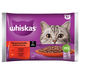 WHISKAS pui si vita in sos 4x85g hrana umeda pisica adulta