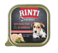 RINTI Feinest Poultry Pure&Ham tava mancare pasare si sunca 150 g pentru caini