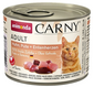ANIMONDA Carny Adult pui, curcan și inimi de rață 200 gr