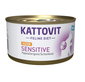 KATTOVIT Feline Diet Sensitive Chicken hrana umeda dietetica pentru pisici cu intolerante, alergii alimentare, cu pui 85 g