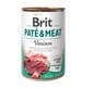 BRIT Pate&Meat venison 400 g Hrana umeda caini adulti, cu vanat