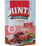RINTI Kennerfleisch Beef hrana umeda pentru caini, cu vita, plic 400 g