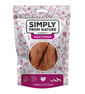 SIMPLY FROM NATURE Meat Strips Snack caini, curcan si nuca de cocos 80 g