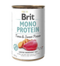 BRIT Mono Protein Tuna & Sweet Potato 400 g Conserva de hrana pentru caine, cu ton si cartofi dulci