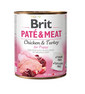 BRIT Pate&Meat puppy 800 g Hrana umeda pentru catei, pateu cu pasare