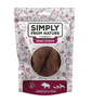 SIMPLY FROM NATURE Meat Strips Benzi carne vanat si canepa pentru caini 80 g