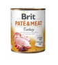 BRIT Pate&Meat turkey 800 g Conserva pateu pentru caini, cu curcan