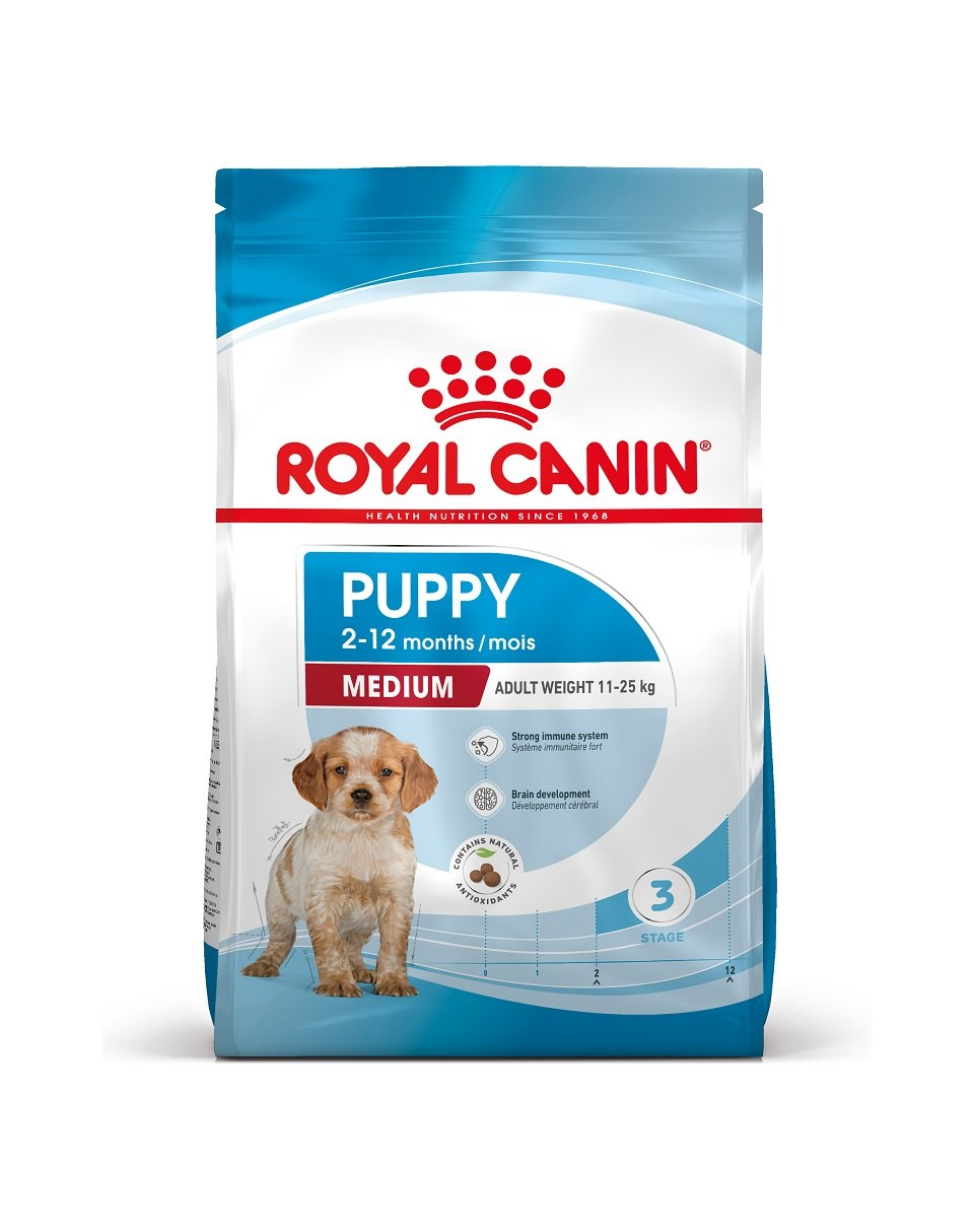 royal canin medium puppy food 4kg